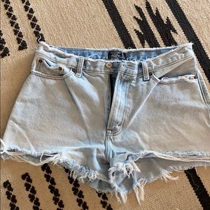 Abercrombie & Fitch Annie high-rise shorts